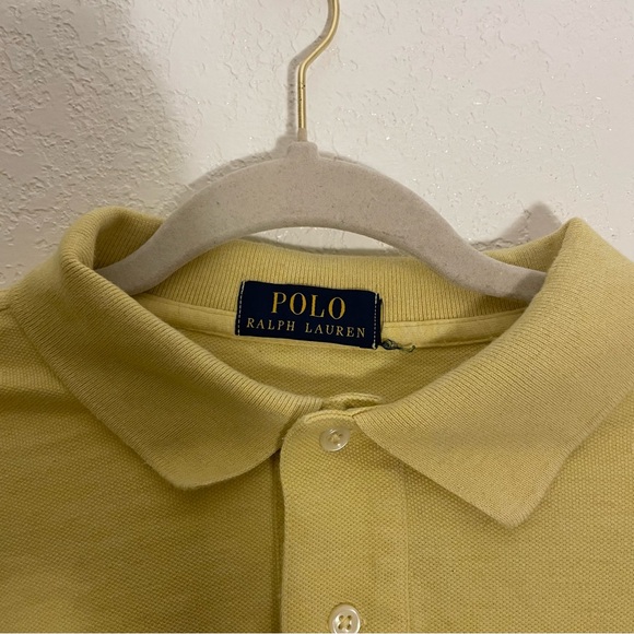 Polo by Ralph Lauren Yellow Men's Shirt 2XL - Picture 2 of 4